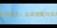 死神狂潮角色技能全出装搭配与实战打法攻略