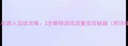 淘宝联盟发单机器人实战攻略3步解锁游戏流量变现秘籍附详细操作指南