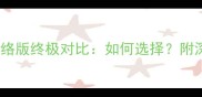 守望先锋单机版vs网络版终极对比如何选择附深度攻略与操作技巧