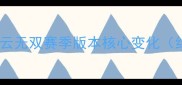 前言风云无双赛季版本核心变化约200字