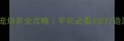 少年三国志战宠培养全攻略平民必看3步打造顶级战宠阵容