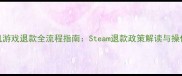 TGP单机游戏退款全流程指南Steam退款政策解读与操作手册