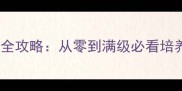 宠物精灵快速升级全攻略从零到满级必看培养技巧与阵容搭配