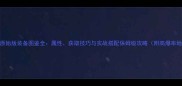 传奇原始版装备图鉴全属性获取技巧与实战搭配保姆级攻略附高爆率地图