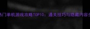 热门单机游戏攻略TOP10通关技巧与隐藏内容全